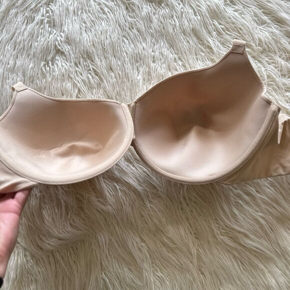 Skims Fits Everybody T-Shirt Bra Sand Size 44DDD - Picture 10 of 11